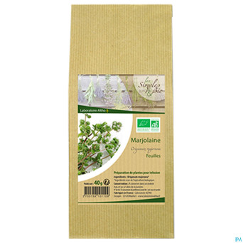 Altho simples & bio tisane marjolaine    40g