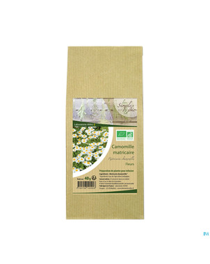 Altho simples & bio tisane camomille matricair.40g