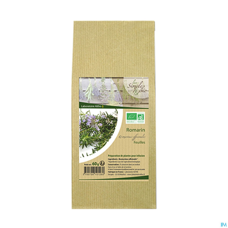 Altho simples & bio tisane romarin    60g