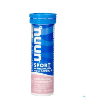 Nuun sport gout limonade fraise    comp efferv 10