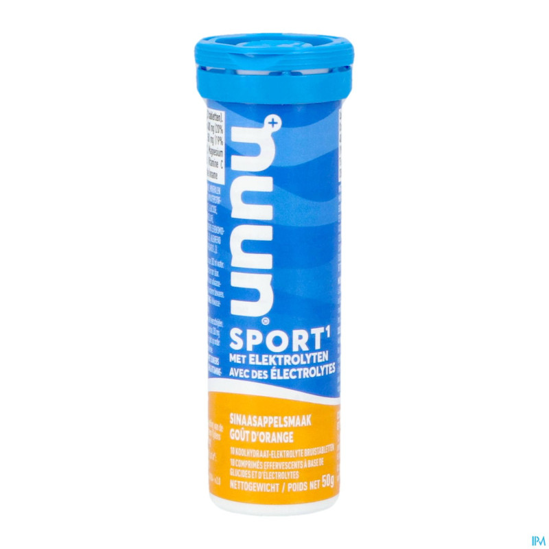 Nuun sport gout orange    comp efferv 10