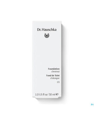 Dr.hauschka foundation 03 chestnut    30ml nf