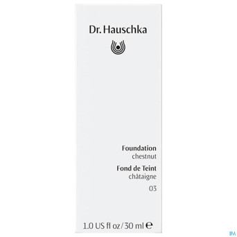 Dr.hauschka foundation 03 chestnut    30ml nf