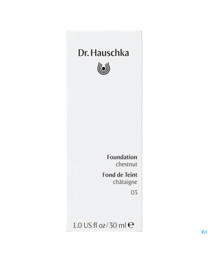 Dr.hauschka foundation 03 chestnut    30ml nf