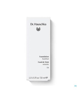 Dr.hauschka foundation 04 hazelnut    30ml nf