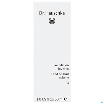 Dr.hauschka foundation 04 hazelnut    30ml nf