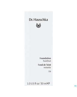 Dr.hauschka foundation 04 hazelnut    30ml nf