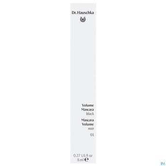 Dr.hauschka volume mascara 01 black    8ml nf
