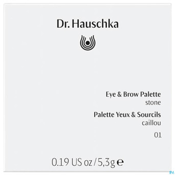 Dr.hauschka eye & brow palette 01 stone    5,3g nf