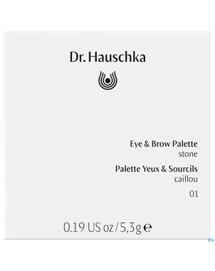 Dr.hauschka eye & brow palette 01 stone    5,3g nf