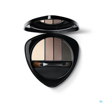Dr.hauschka eye & brow palette 01 stone    5,3g nf