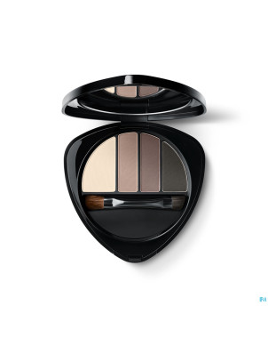 Dr.hauschka eye & brow palette 01 stone    5,3g nf