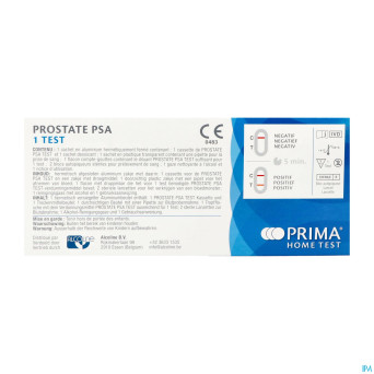 Prostate psa test    1