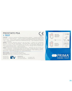 Prostate psa test    1
