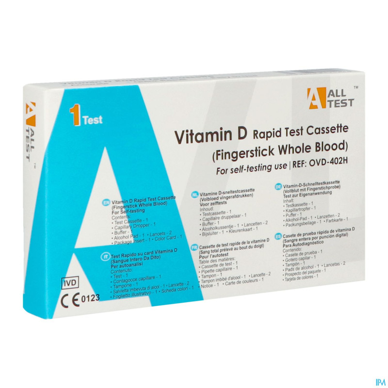 Vitamin d test    1
