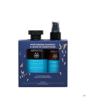 Apivita promo moisturizing sh & conditioner 2 prod