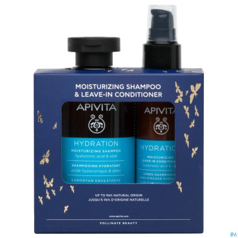 Apivita promo moisturizing sh & conditioner 2 prod