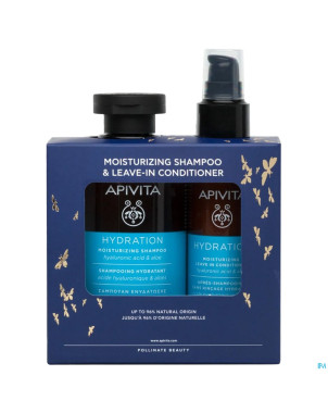 Apivita promo moisturizing sh & conditioner 2 prod