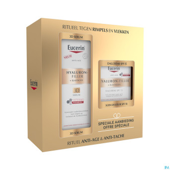 Eucerin coffret hyalyron fill.+elast.duo 3d 2 prod
