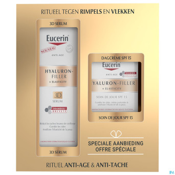 Eucerin coffret hyalyron fill.+elast.duo 3d 2 prod