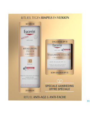 Eucerin coffret hyalyron fill.+elast.duo 3d 2 prod