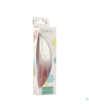 Cartel brosse cheveux bebe rose asie