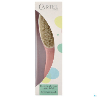 Cartel brosse cheveux bebe rose asie