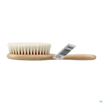 Cartel brosse cheveux bebe bois naturel asie