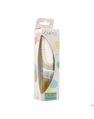 Cartel brosse cheveux bebe jaune asie