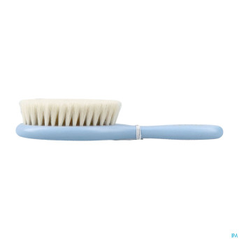 Cartel brosse cheveux bebe bleue asie