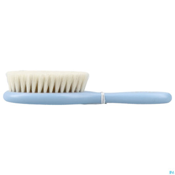 Cartel brosse cheveux bebe bleue asie