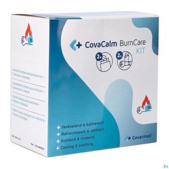 Burncare covacalm set compresses brulures  4 prod.