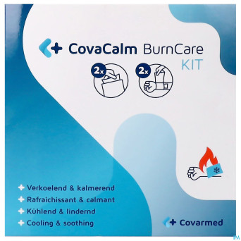 Burncare covacalm set compresses brulures  4 prod.