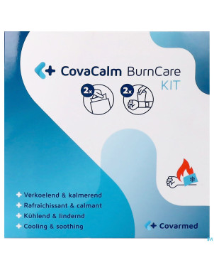 Burncare covacalm set compresses brulures  4 prod.