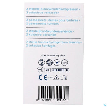 Burncare covacalm set compresses brulures  4 prod.