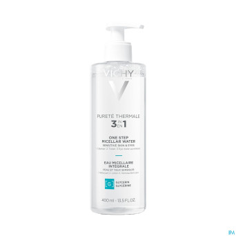 Vichy pt eau micellaire peau sensible    400ml nf