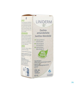 Liniderm huile amande douce    60ml