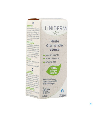 Liniderm huile amande douce    60ml