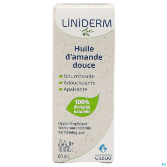 Liniderm huile amande douce    60ml