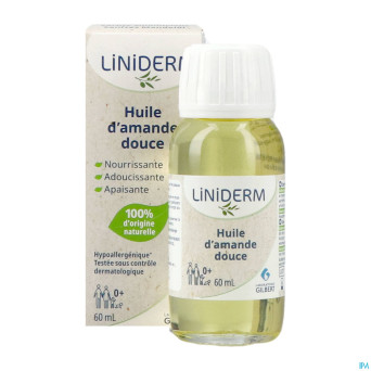 Liniderm huile amande douce    60ml
