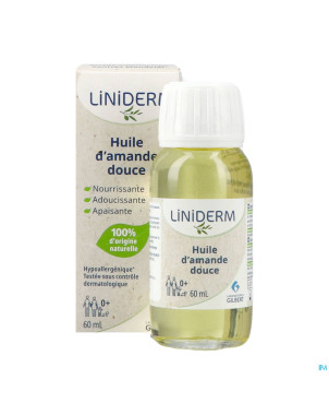 Liniderm huile amande douce    60ml