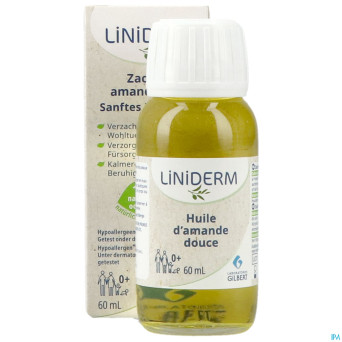 Liniderm huile amande douce    60ml