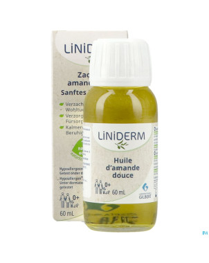 Liniderm huile amande douce    60ml