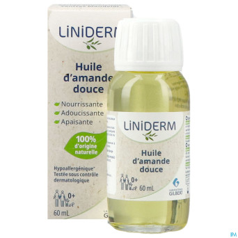 Liniderm huile amande douce    60ml