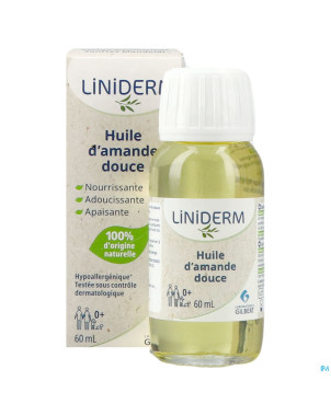Liniderm huile amande douce    60ml