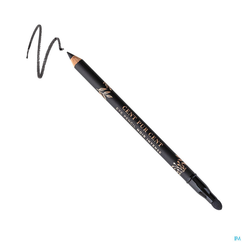 Cent pur cent eyepencil noir intense    1,4g