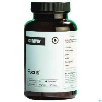Gimmy focus vitamines    gommes 60