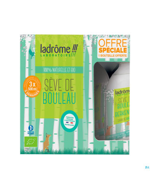 Ladrome seve bouleau    3x500ml