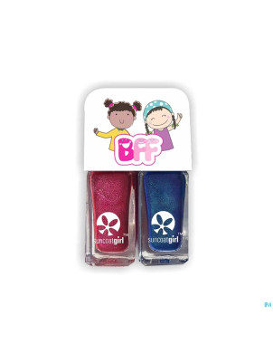 Suncoatgirl bff hunnies vao enf. violet/bleu 2x5ml