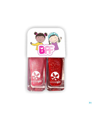 Suncoatgirl bff beauties vao enf. rose/rouge 2x5ml